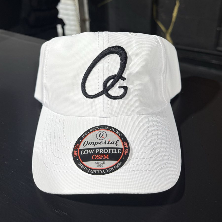 Gorra OG monograma blanca